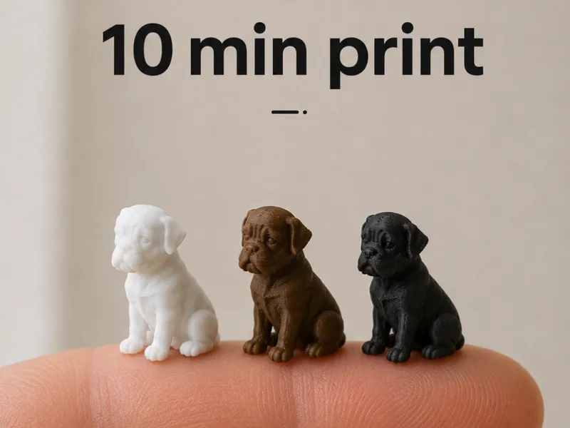 Boxer Mini Model – Detailed Dog 