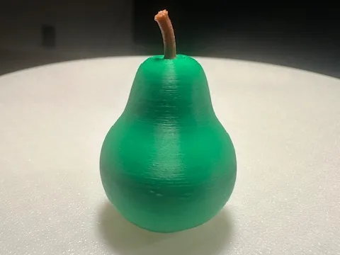 Pear with Stem