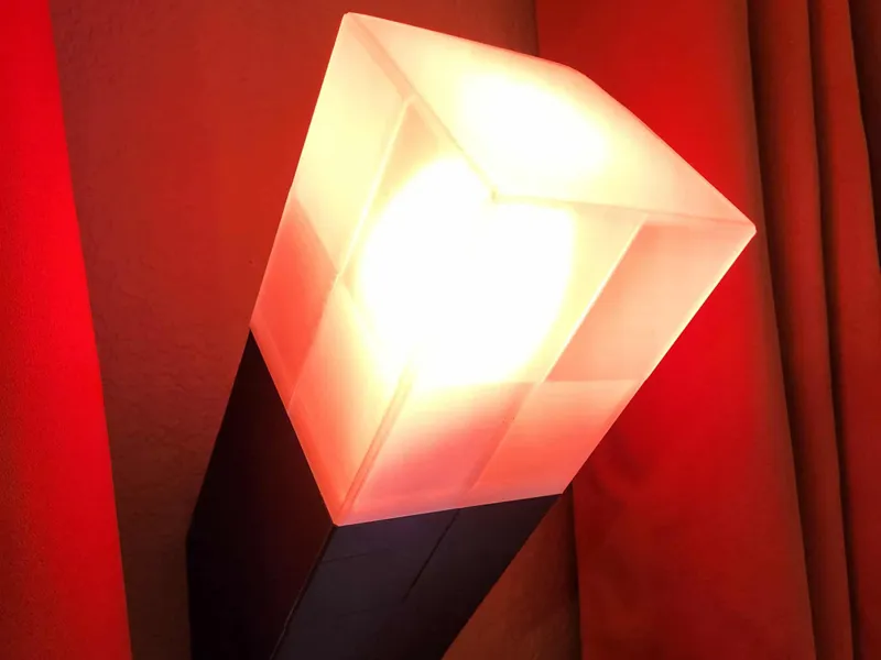 Minecraft Torch for A19 Bulb wall sconce