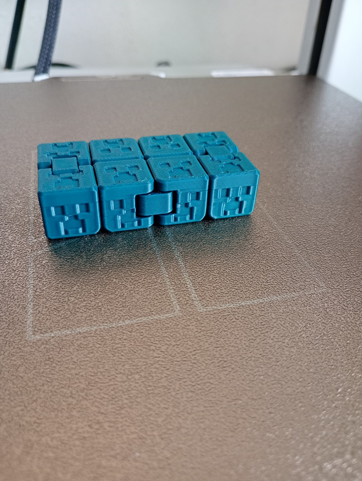 Miniatura 3 do modelo 3D Minecraft Fidget Cube: Creepers