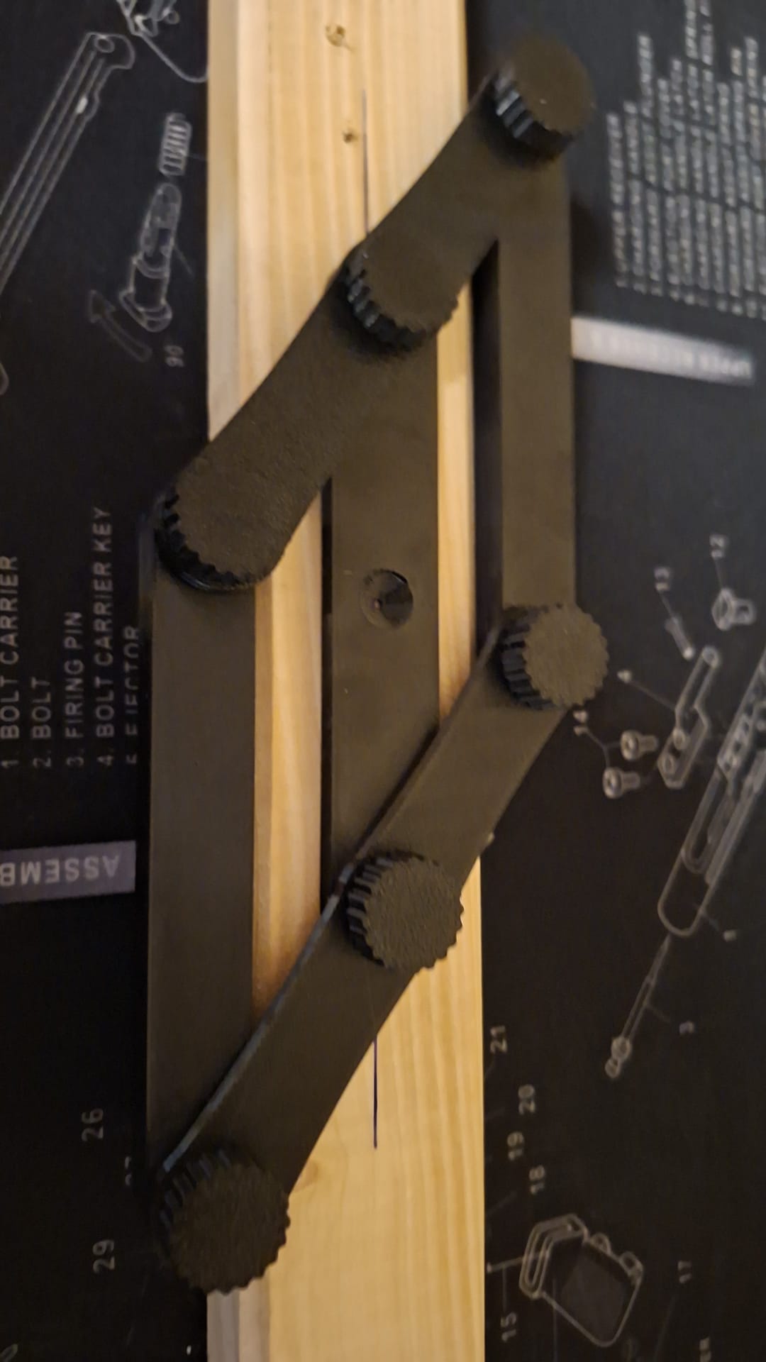 Miniatura 1 do modelo 3D Parallel Center Marking Tool