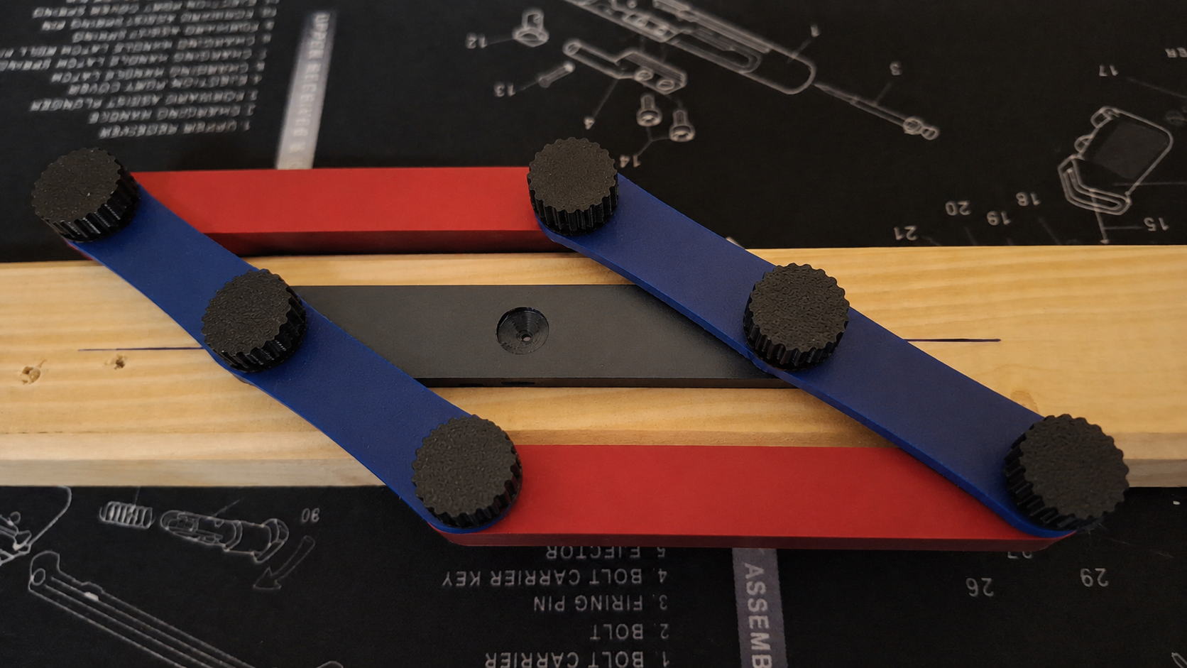 Miniatura 2 do modelo 3D Parallel Center Marking Tool