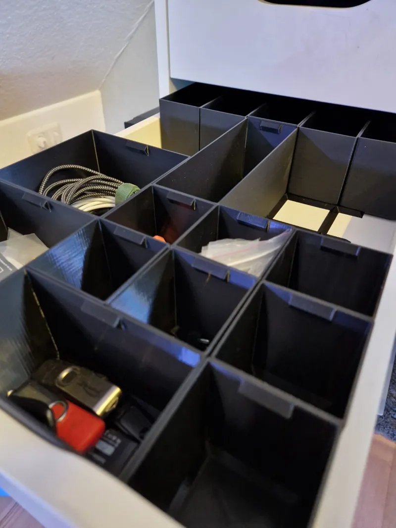 IKEA (ALEX) Schubladen-Box 1x1 herrausnehmbar