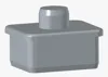 Plug with spigot 0.2mm layer, 4 walls, 100% infill