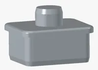 Stopfen mit Zapfen 0.2mm layer, 4 walls, 100% infill