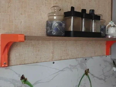 Shelf holder 130x16.3 mm