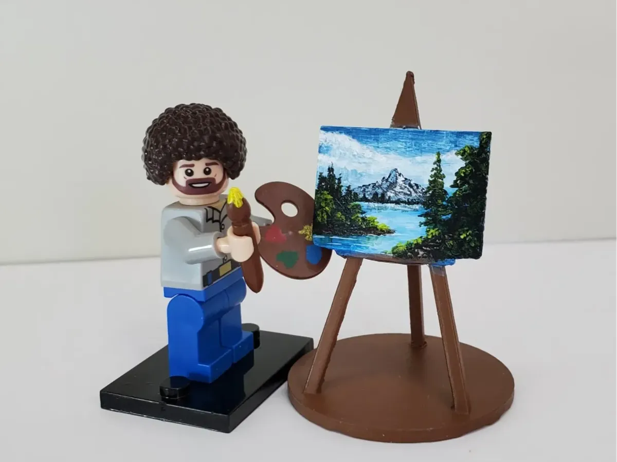 Chevalet miniature pour figurine