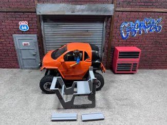 SCX24 Midget Chassis with Body Mounts