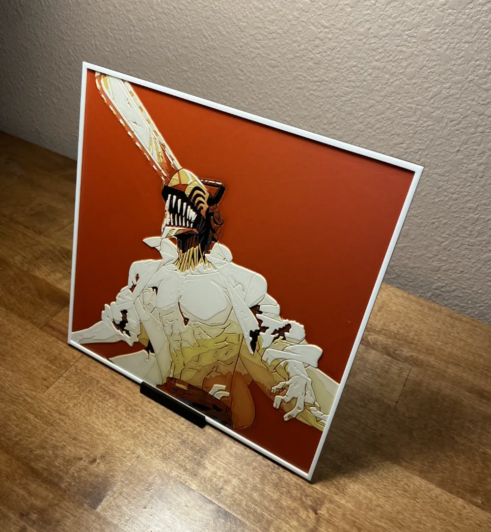 Hueforge - Chainsaw Man - Denji Demon Form