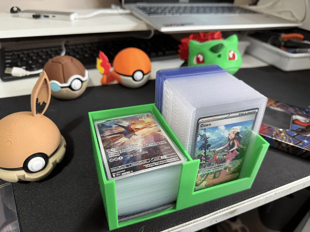 TCG Card Sleeve Holder - Top Loader - Free 3D Print Model - MakerWorld