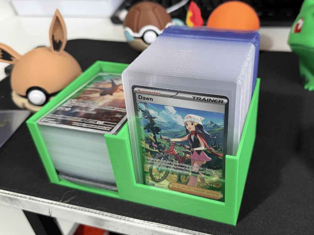 TCG Card Sleeve Holder - Top Loader - Free 3D Print Model - MakerWorld