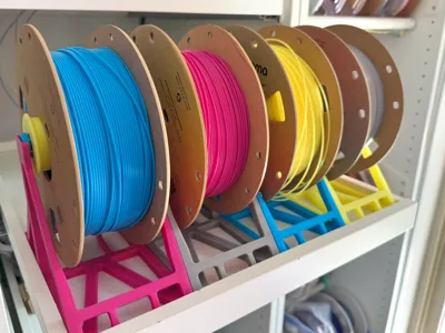 Parametric spool holder / filament stand