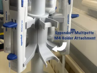 Eppendorf Multipette M4 Holder Attachment 