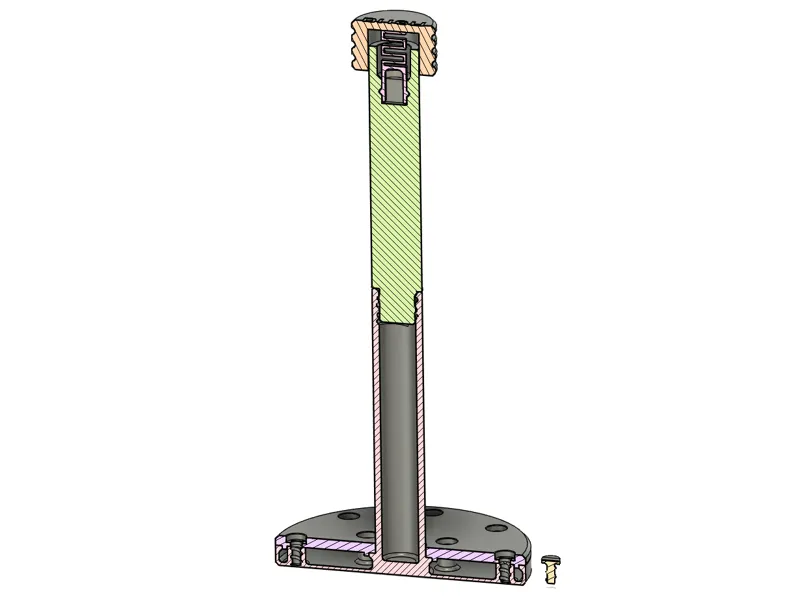 Paper Towel Holder (Weighted!)