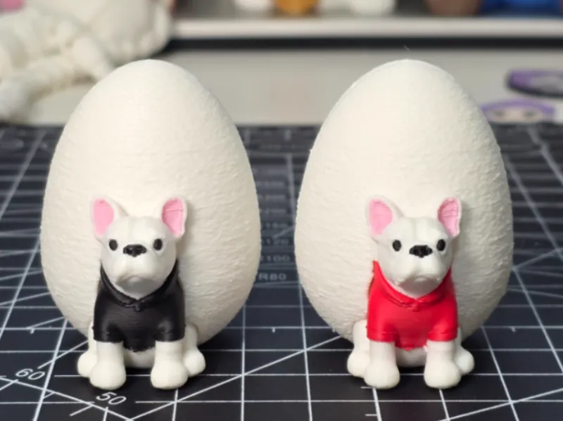 Tofu Frenchie Easter Edition Mini Figure