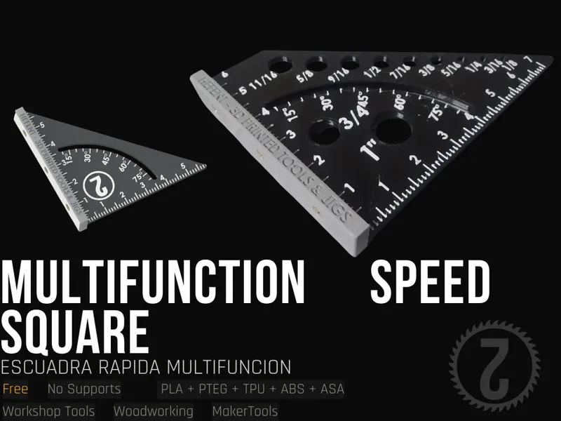 Multifunction Speed Square | Escuadra Rápida