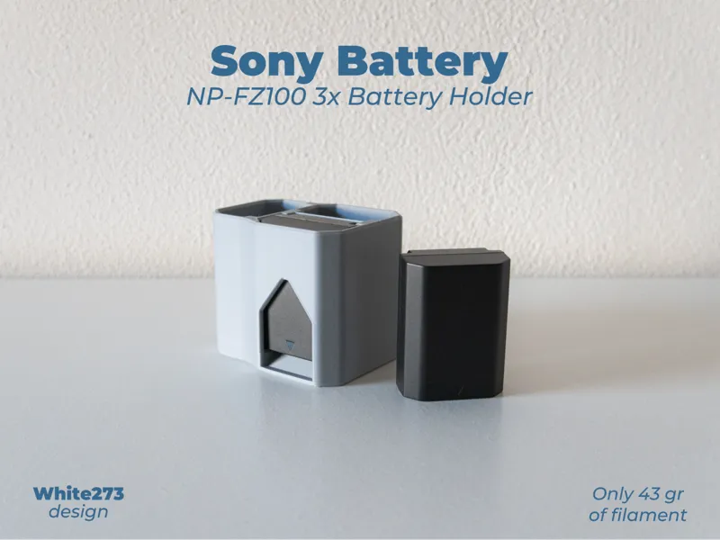 Sony 3x Battery Holder NP-FZ100