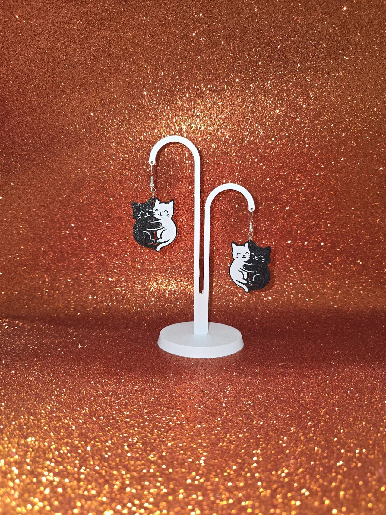Different twins earrings view 3