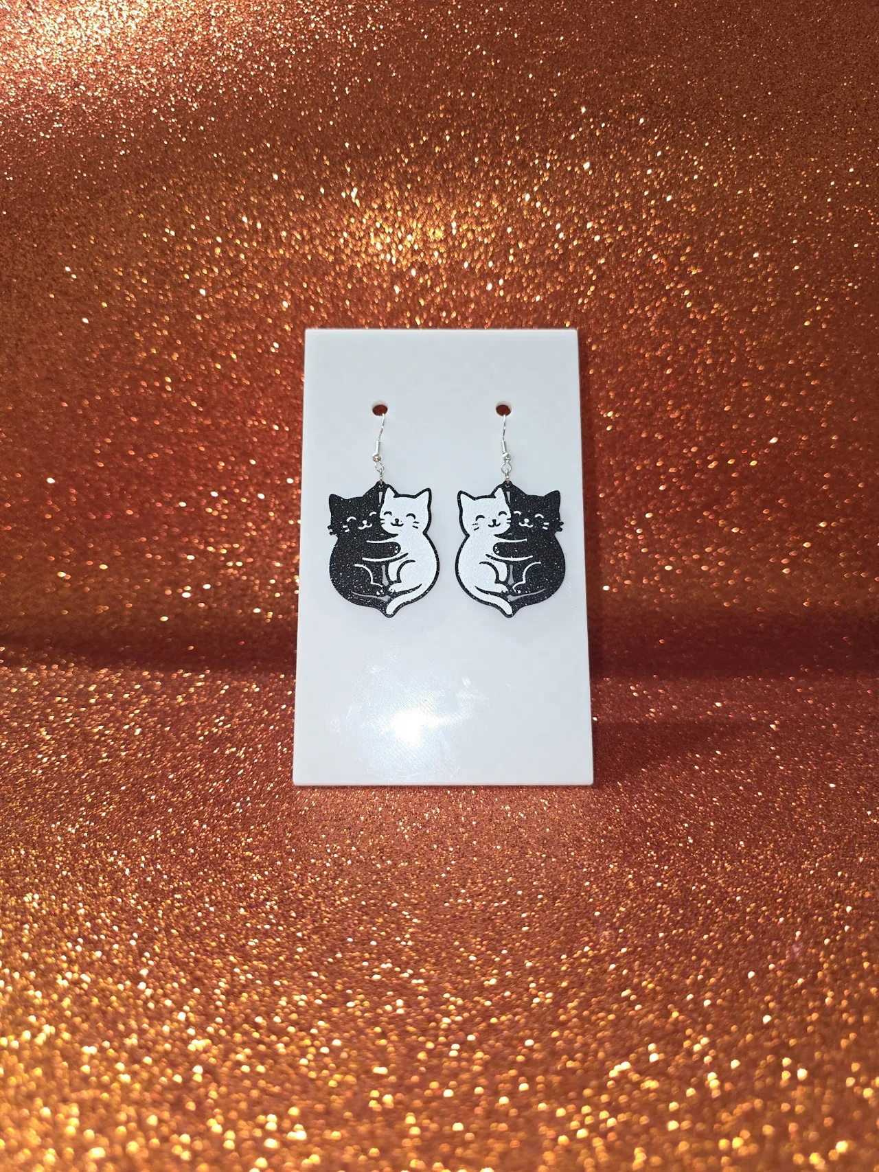 Different twins earrings view 2