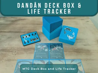 Dandân MTG Life Counter and Deck Box