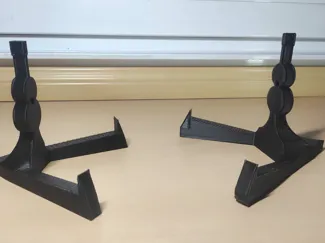 SOPORTE CON DETALLE DE GUITARRA
