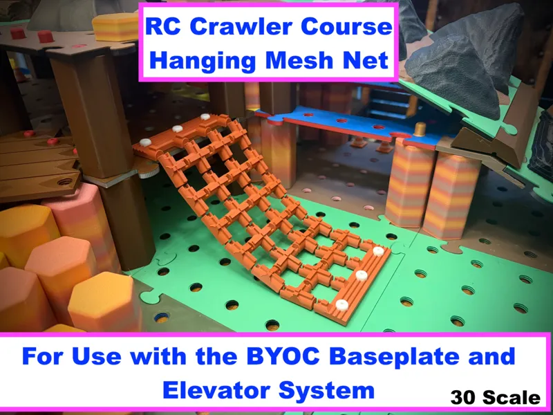 Pcub3D - BYOC - Hanging Mesh Net
