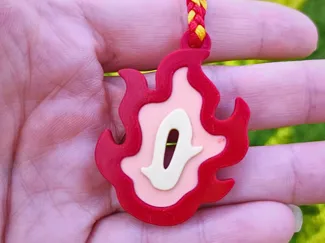 Charm / Keychain - Sword guard - Kyōjurō Rengoku