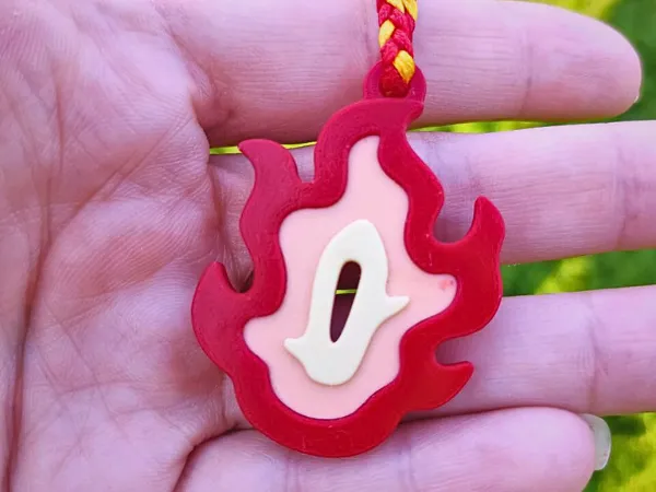 Charm / Keychain - Sword guard - Kyōjurō Rengoku