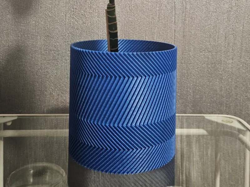 Geometric Vase Zig Zag Edition