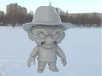 Figurine Freddy Krueger low poly — photo 1