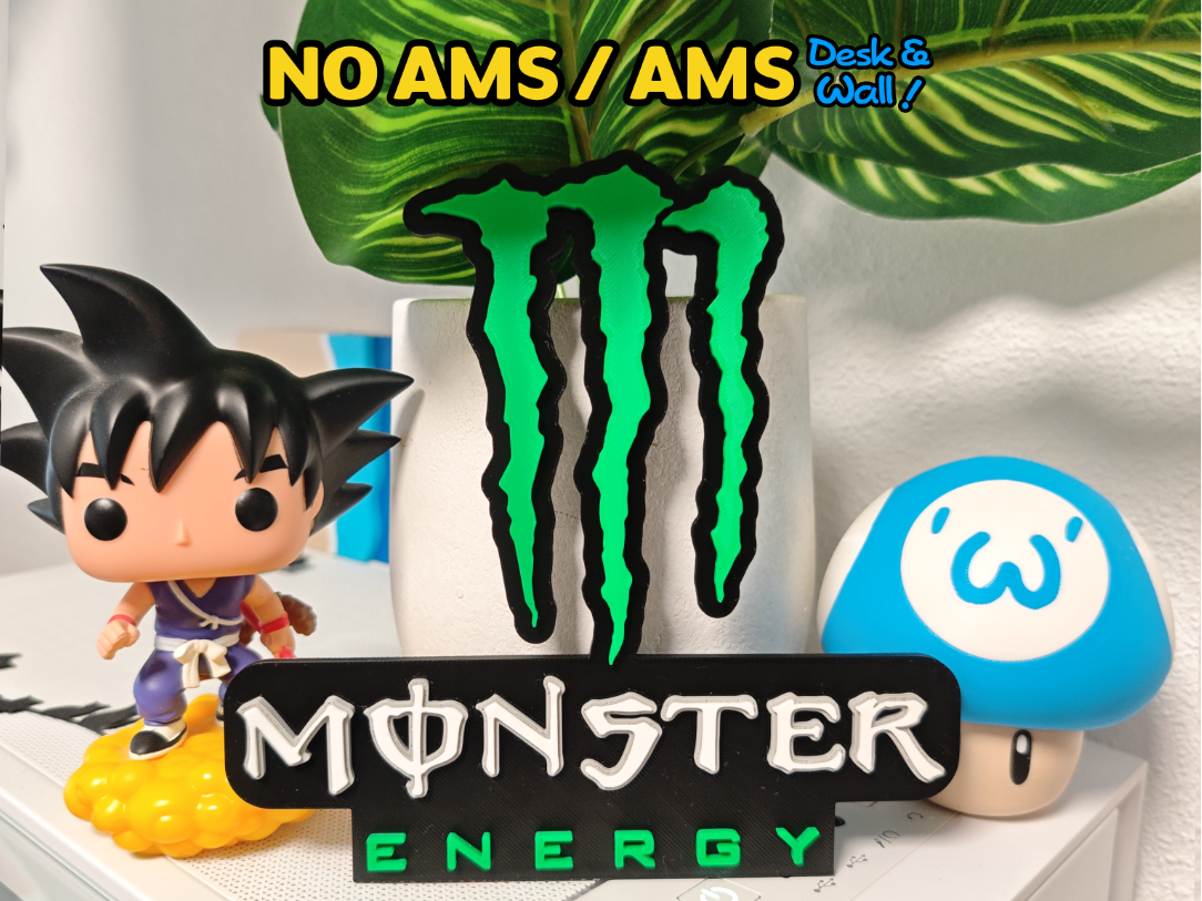 Monster Energy Logo (NO AMS/AMS)