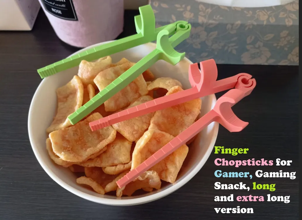 Finger Gamer Gaming Snack, long and extra long view 3