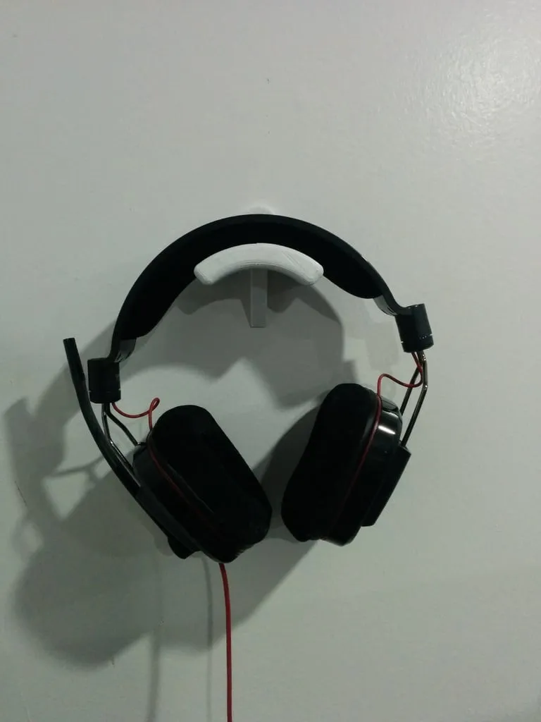 Wall-Mounted Headphone/Headset Holder