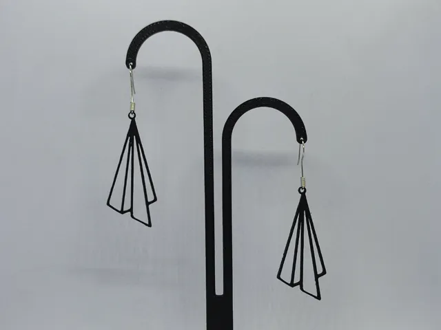 Pendientes Alas de Origami
