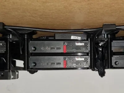 Rail Mount for Lenovo/Dell/HP Mini PCs