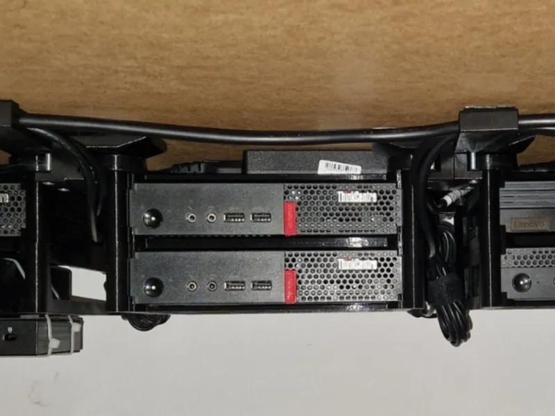 Schienenhalter für Lenovo/Dell/HP Mini PCs