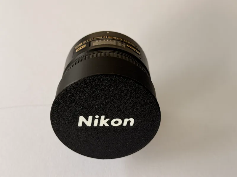 Nikon 10.5mm Fisheye Lens cap (Shaved)
