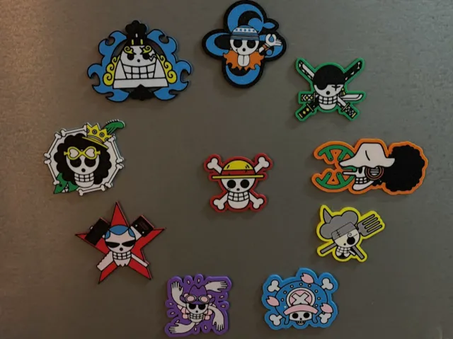 One Piece magnets