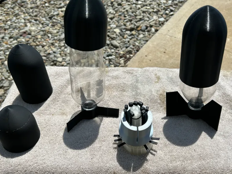 Water Rocket Using 20 Ounce Bottle