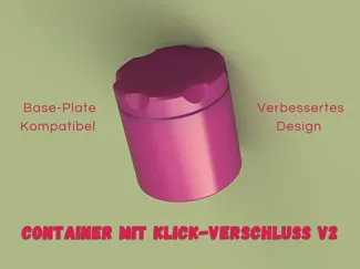 Behälter mit CLICK Verschluss V2 | VertiStore