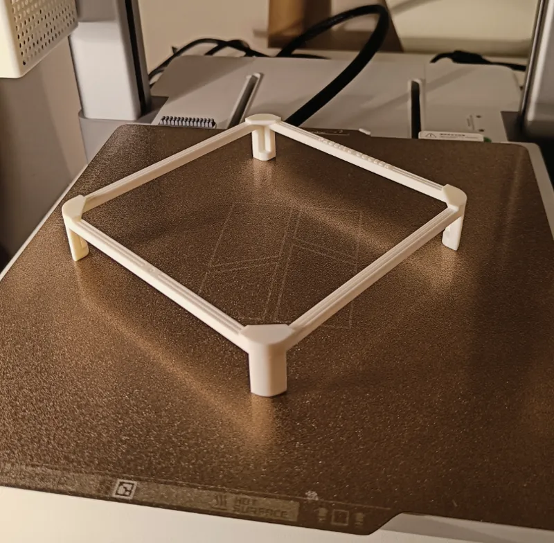 Build plate (passive cooler) stand