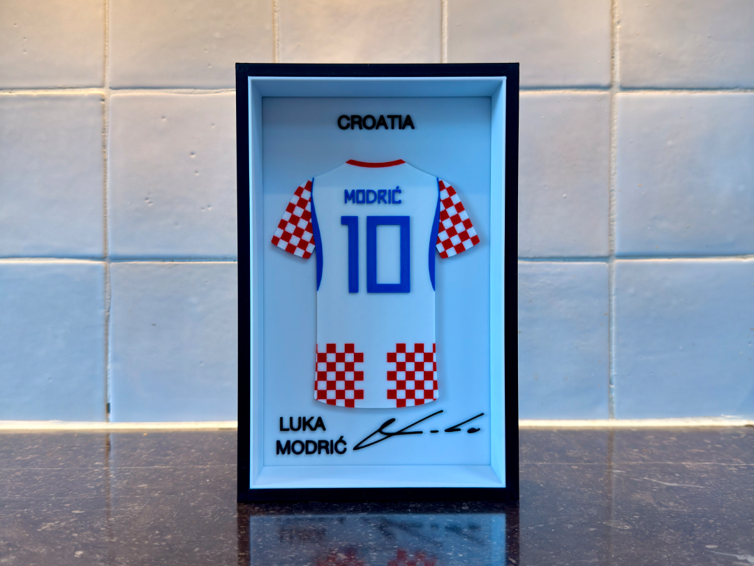 Luka Modrić - Croatia - Jersey Frame