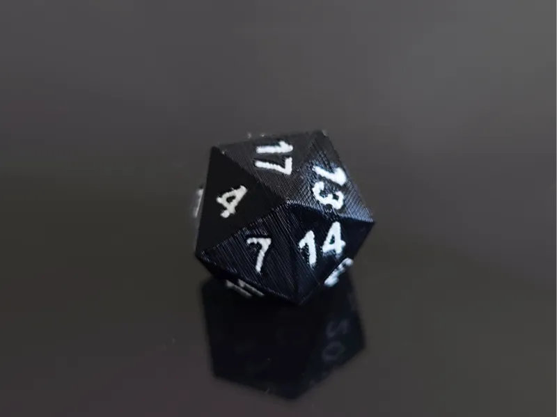 Just dice D20