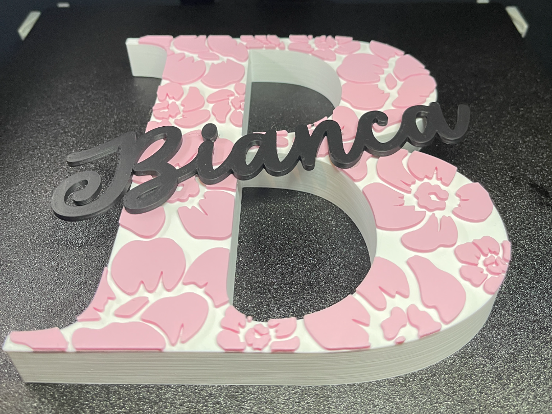 Alphabet Floral set A to Z