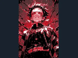 tanjiro--fully demonized