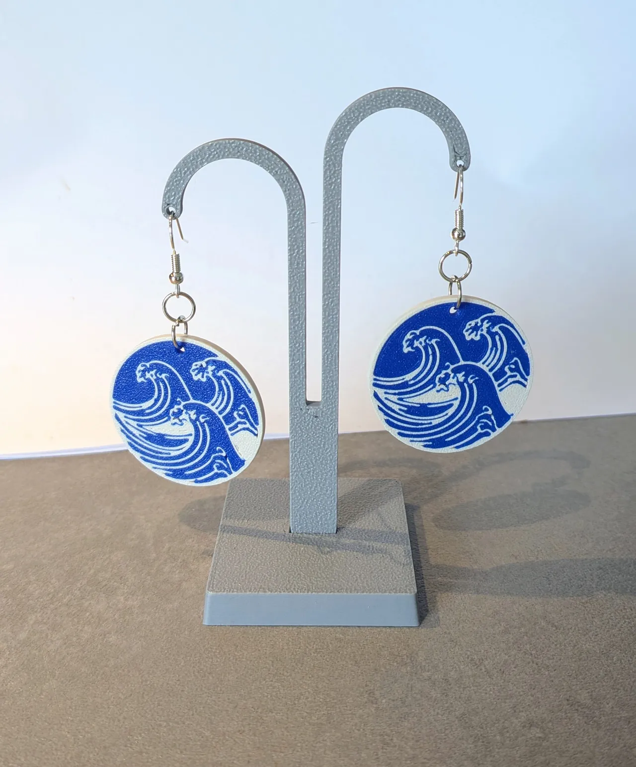 The Great Wave Earrings view 3