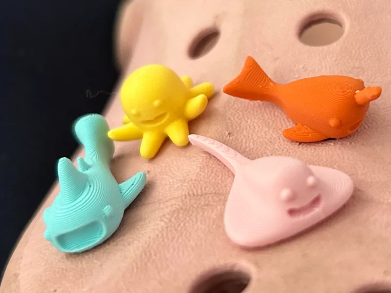 Underwater Sea Creatures Croc Charm Pack