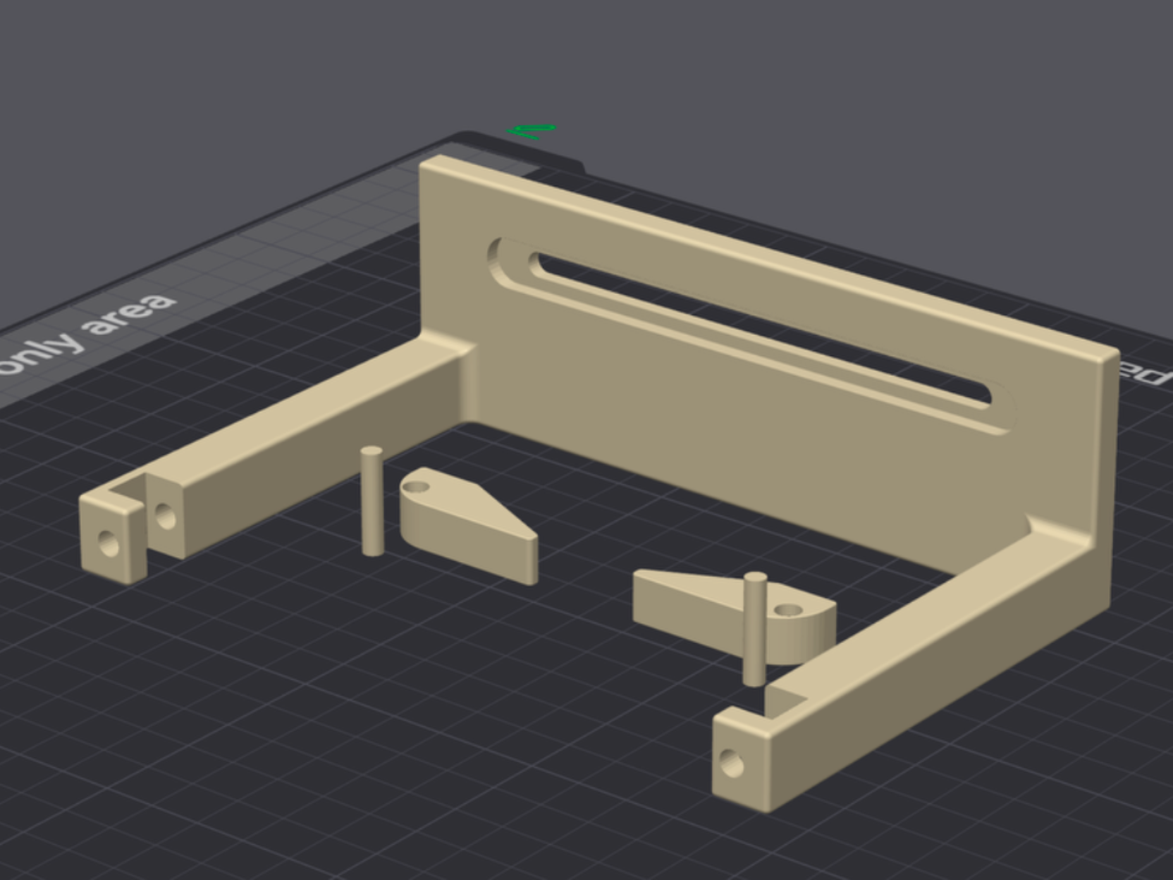 Self Loading Toilet Paper Holder