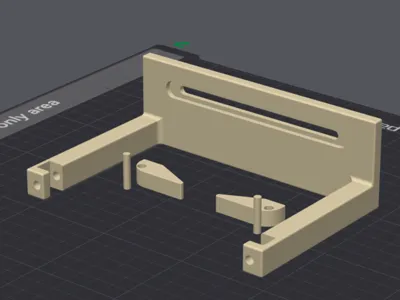 Self Loading Toilet Paper Holder
