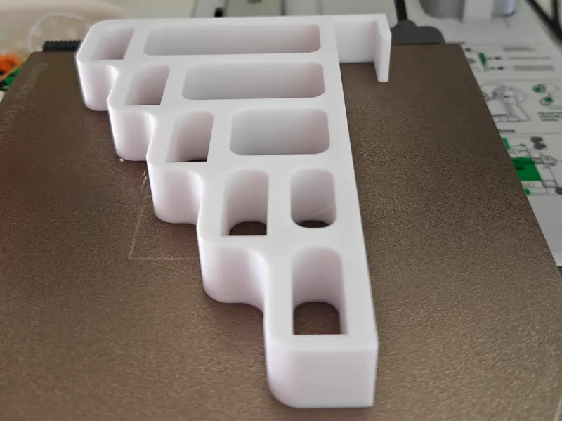 17mm thk. door hanger - 5 sloots